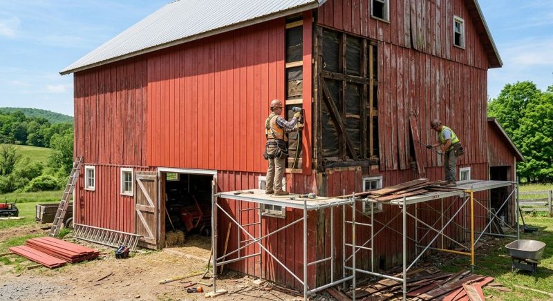 Barn Siding Replacement in Elkton, FL