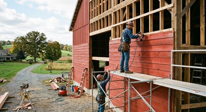 Barn Siding Replacement in Palm Coast, FL