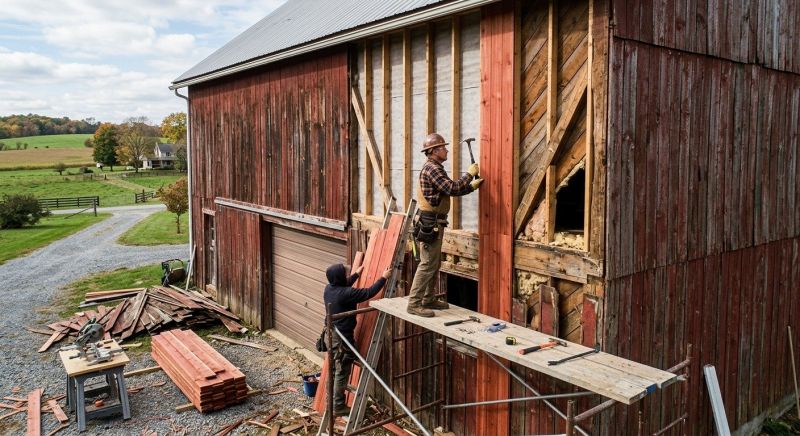 Barn Siding Replacement in Ormond Beach, FL