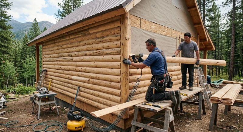 Cabin Siding Installation in Palm Coast, FL