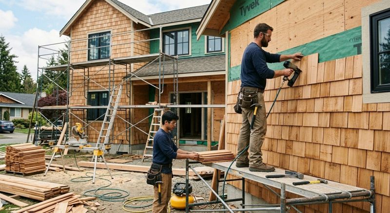 Cedar Cladding Installation in Palm Coast, FL