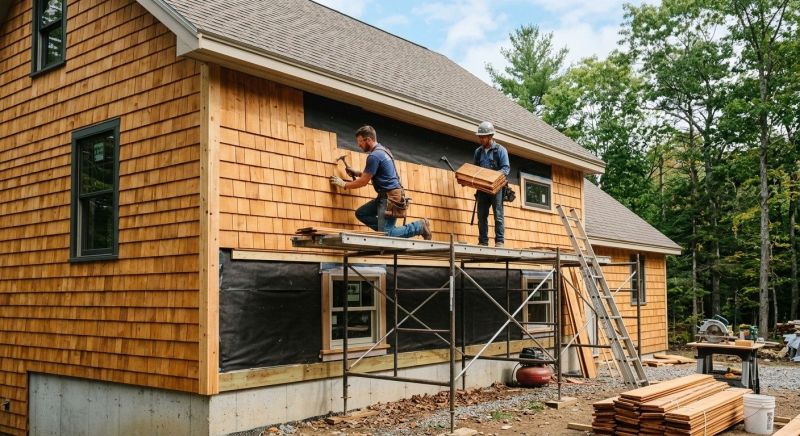 Cedar Siding Installation in Palm Coast, FL
