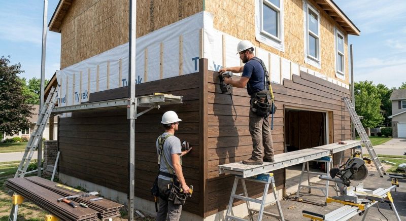 Faux Wood Siding Installation in Hastings, FL