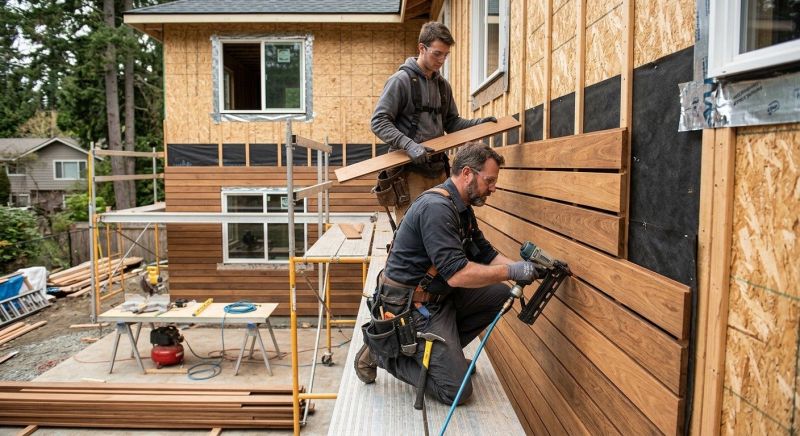 Hardwood Siding Installation in Bunnell, FL