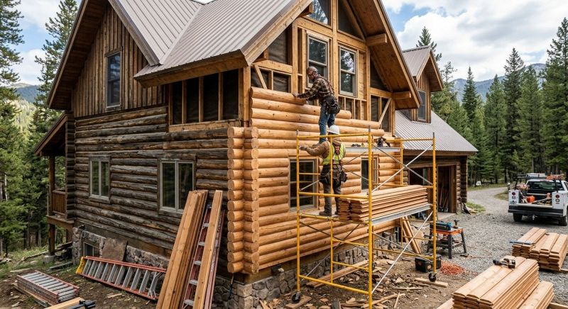 Log Home Siding Installation in Palm Coast, FL