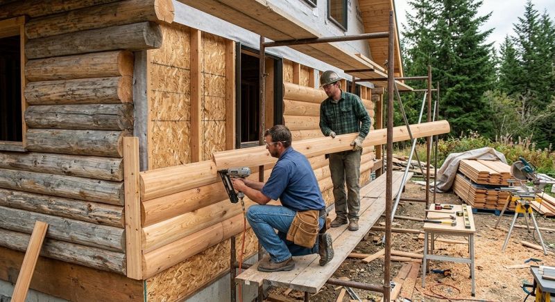 Log Siding Installation in Ormond Beach, FL