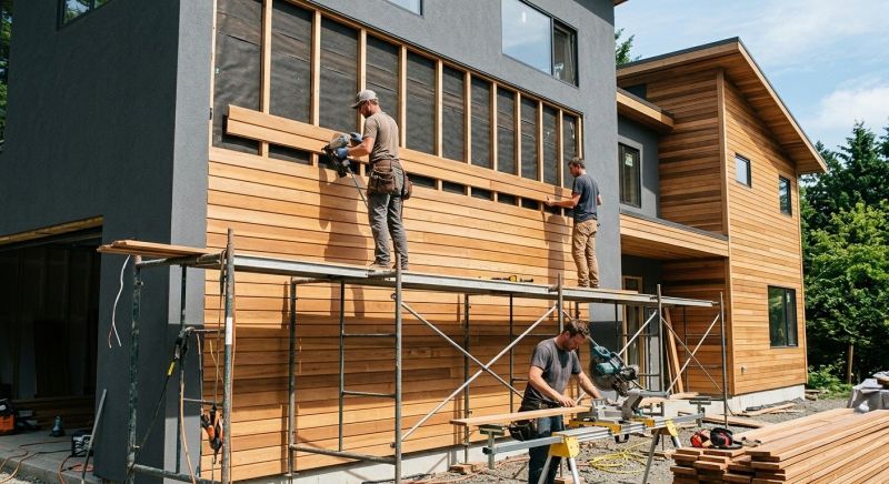Wood Cladding Installation in Hastings, FL