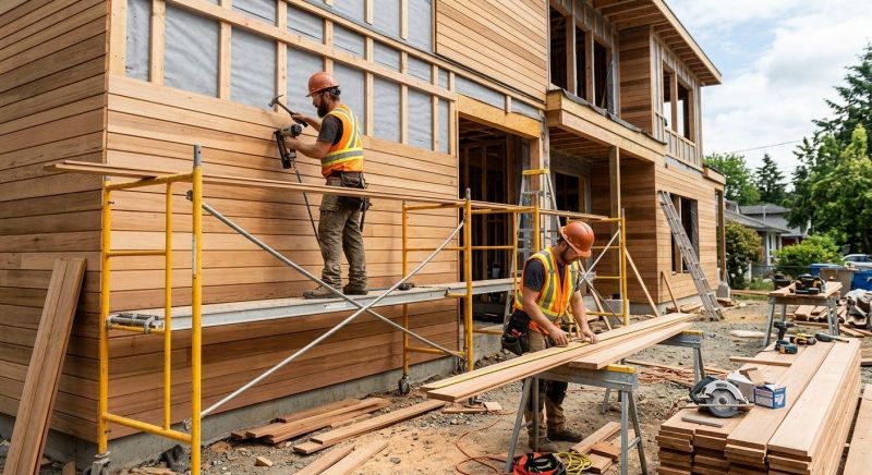 Wood Cladding Installation in Volusia County, FL