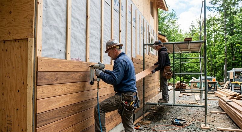 Wood Plank Siding Installation in Palm Coast, FL
